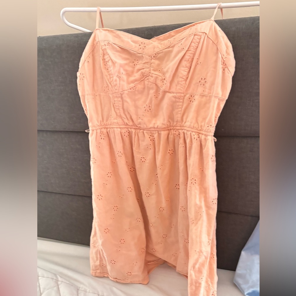 Abercrombie & Fitch Peach Mini Dress